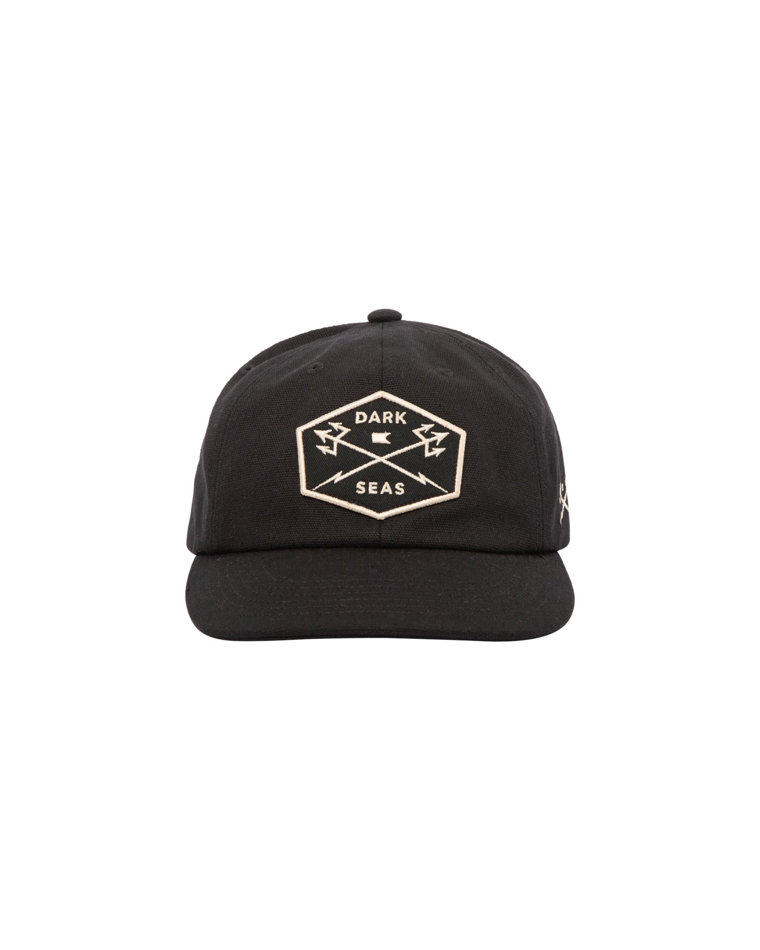 Everest 6-Panel Unstructured black Oberansicht