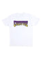 Creature Logo white-purple Vorderansicht