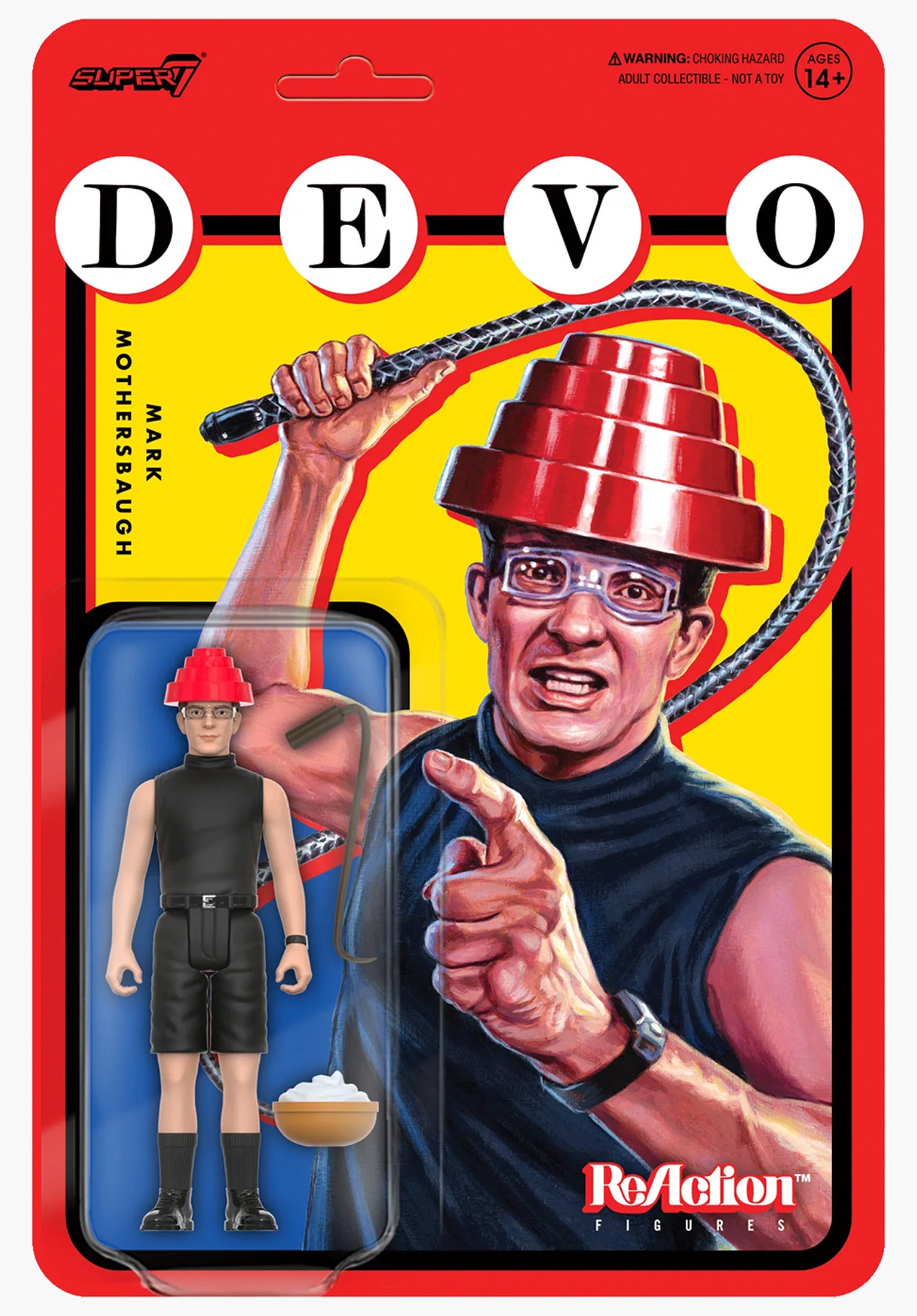 Devo ReAction Figure Wave 1 Whip It Mark Mothersba multicolored Vorderansicht