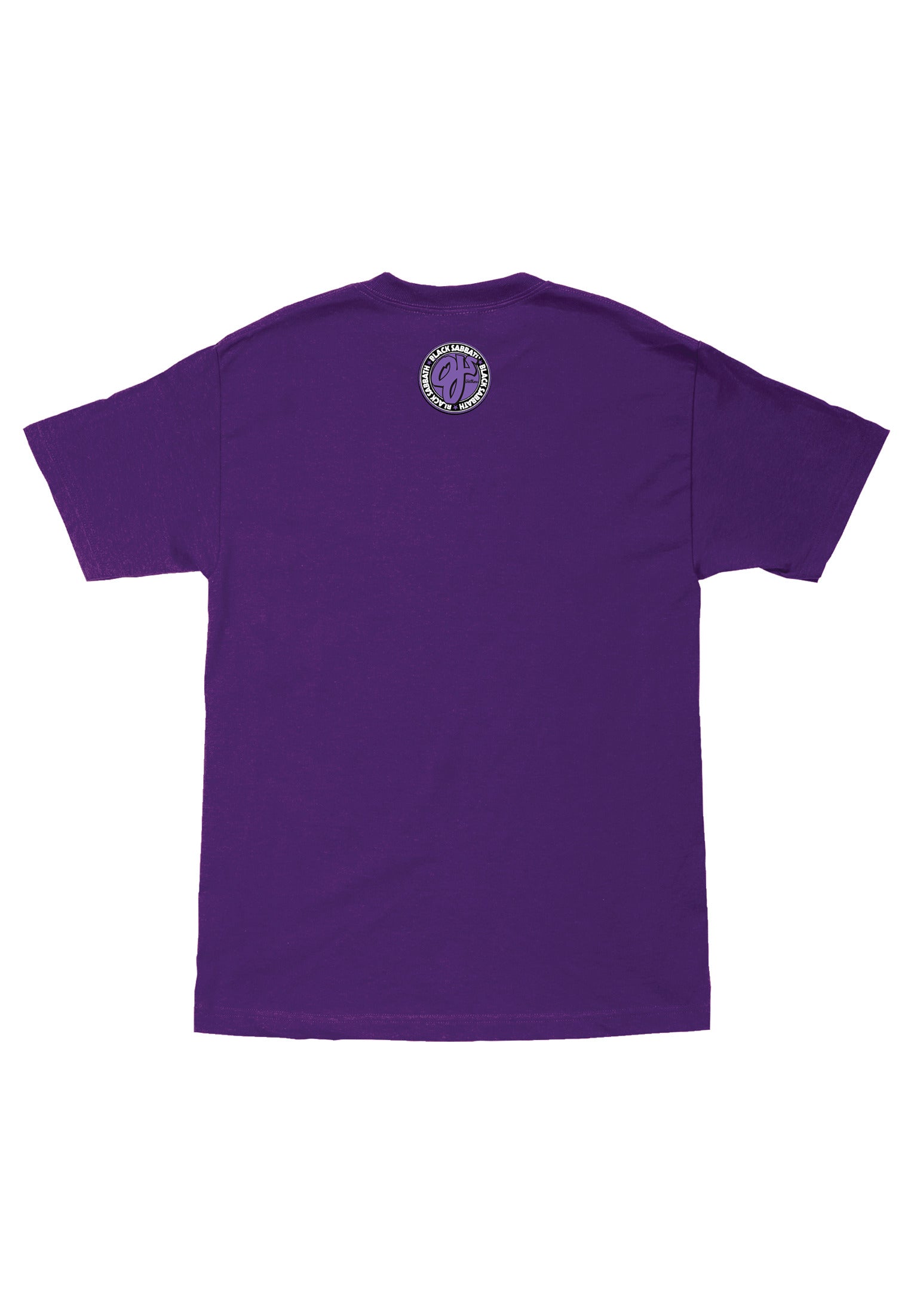 x Black Sabbath Paranoid Witch purple Rueckenansicht