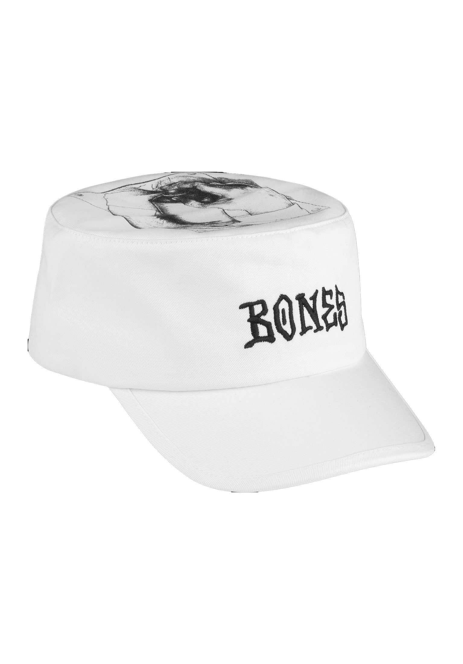 Spraying Hands Painter Cap Snapback white Vorderansicht