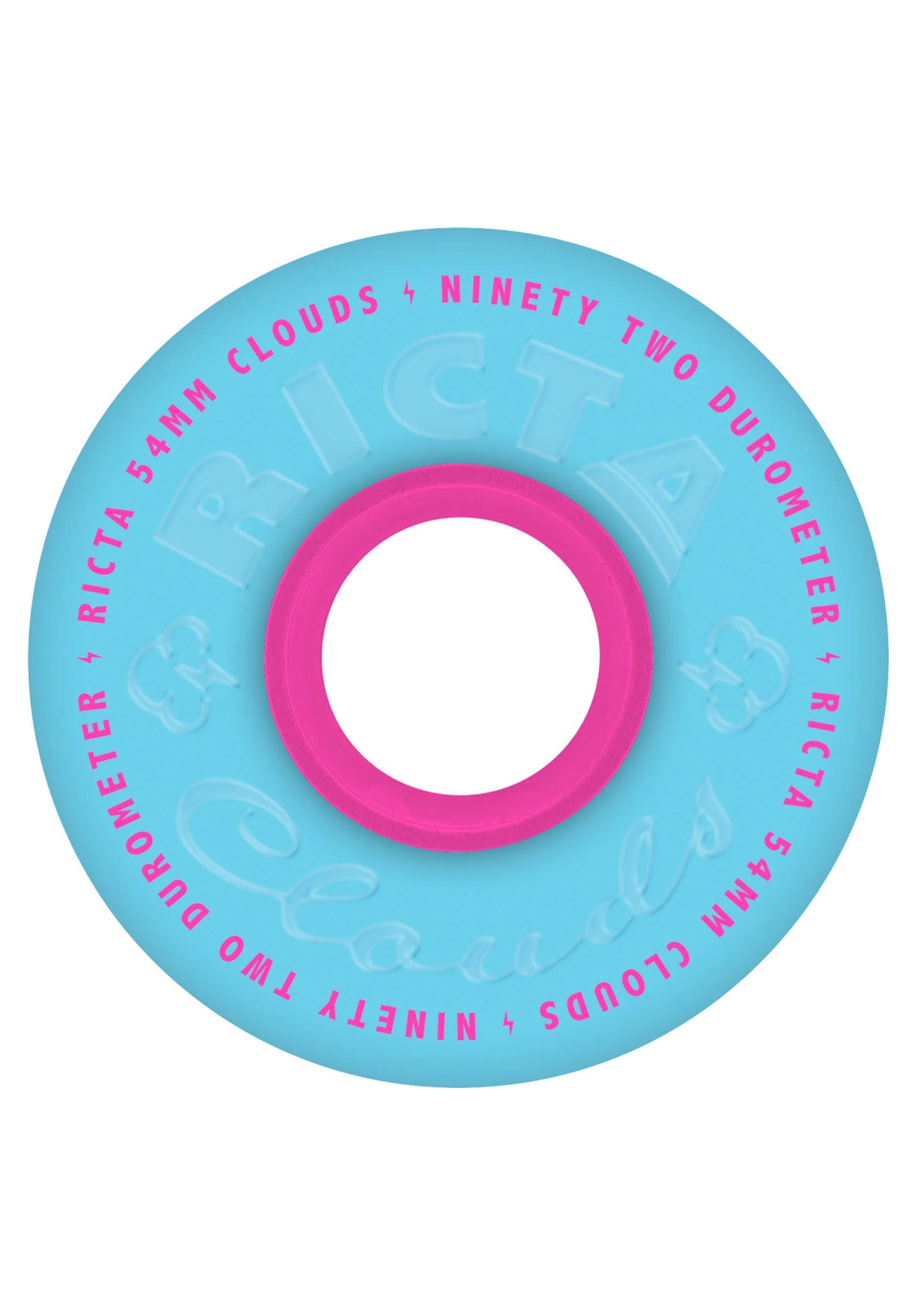 Clouds 92A blue-pink Vorderansicht