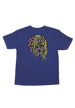 X Stranger Things Demogorgon Dot Youth cobalt Vorderansicht