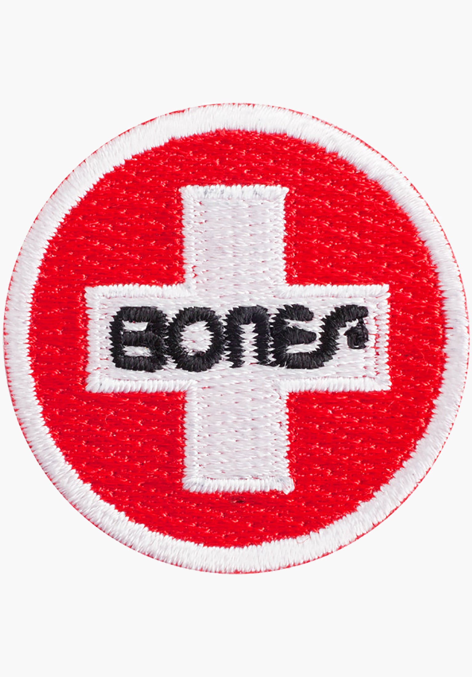 Swiss Circle 1.5 Patch red Vorderansicht