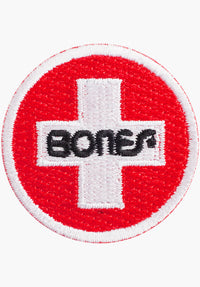 Swiss Circle 1.5 Patch red Vorderansicht
