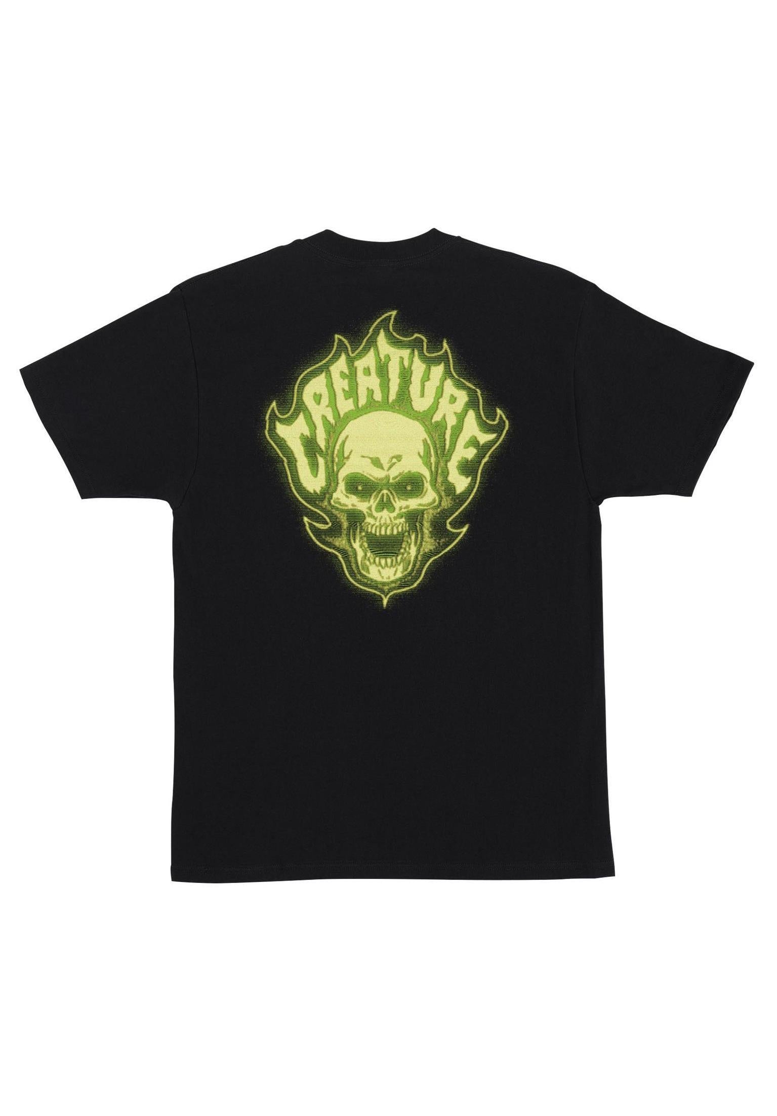 Bonehead Glitch Heavyweight black Rueckenansicht