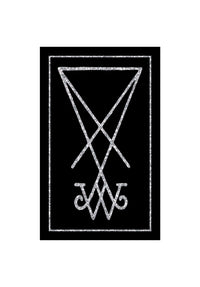 Symbol Glitter Foil Sticker black - glitter-foil Vorderansicht