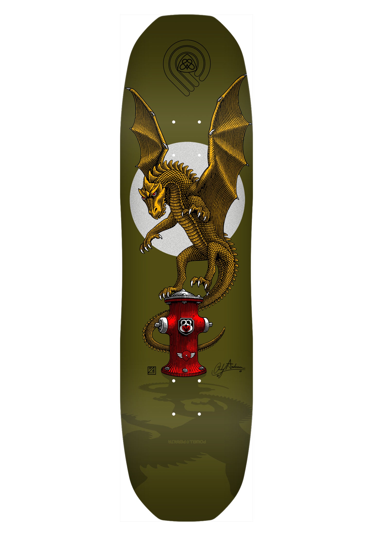 Pro Andy Anderson Hydrant Dragon green Vorderansicht