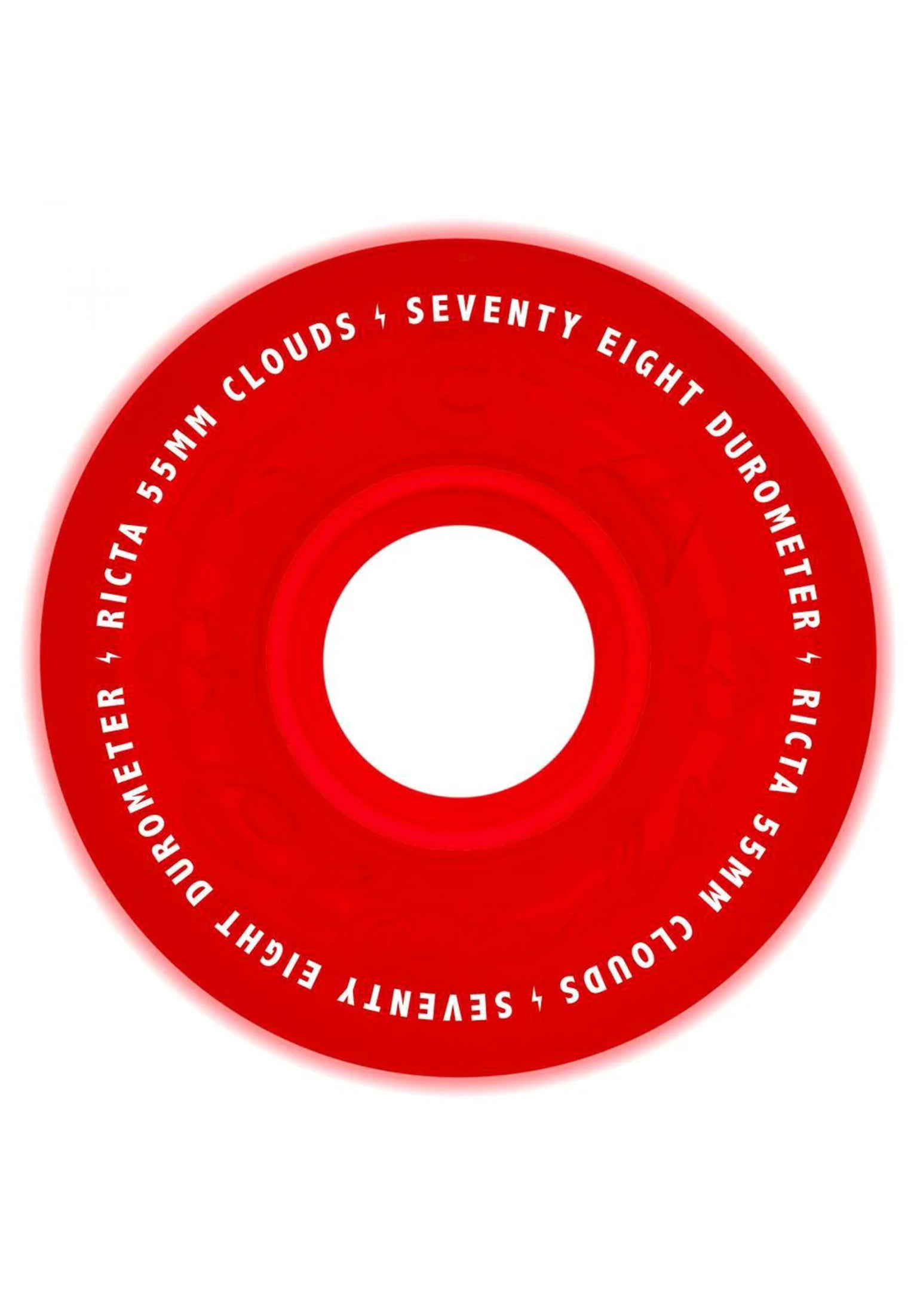 Clouds GITD 78A red Vorderansicht