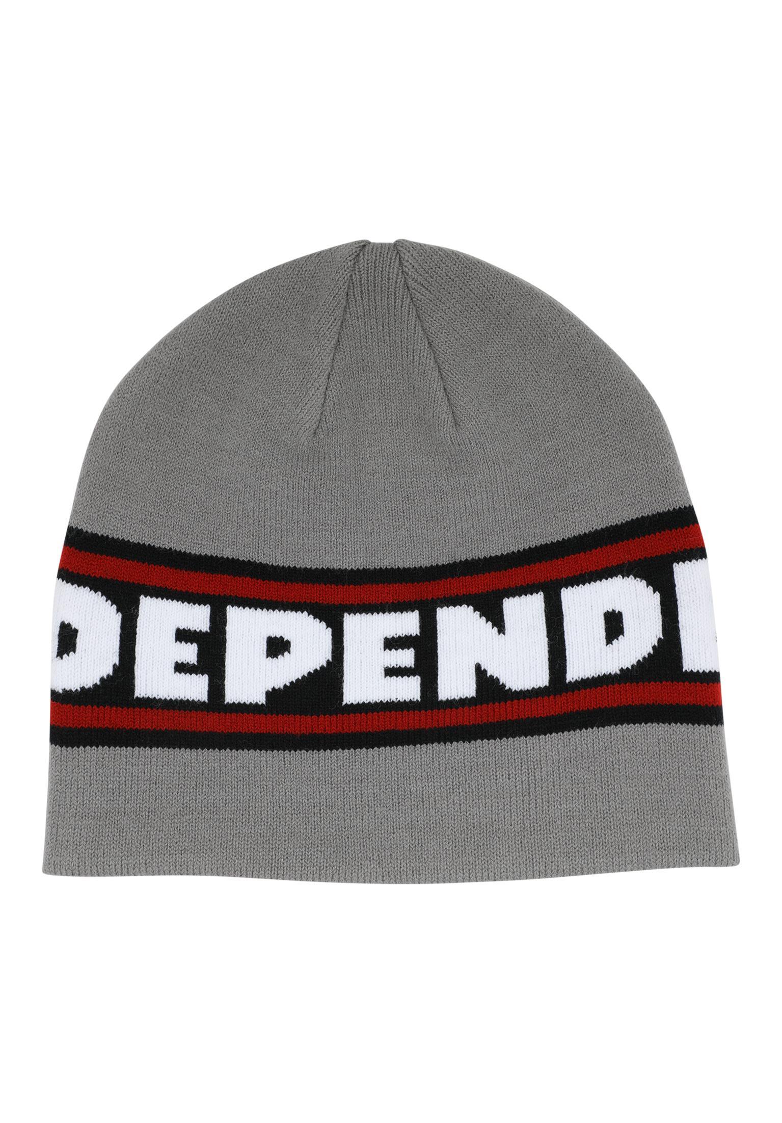 Bar Logo Skull Cap grey Vorderansicht