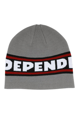 Bar Logo Skull Cap grey Vorderansicht