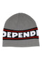Bar Logo Skull Cap grey Vorderansicht