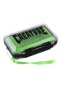 Stream Stash Storage Case black-green Rueckenansicht