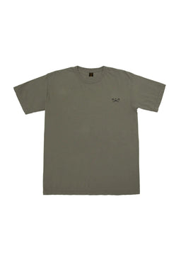 Go-To-Tee Pigment Dyed Tee ivy-green Vorderansicht
