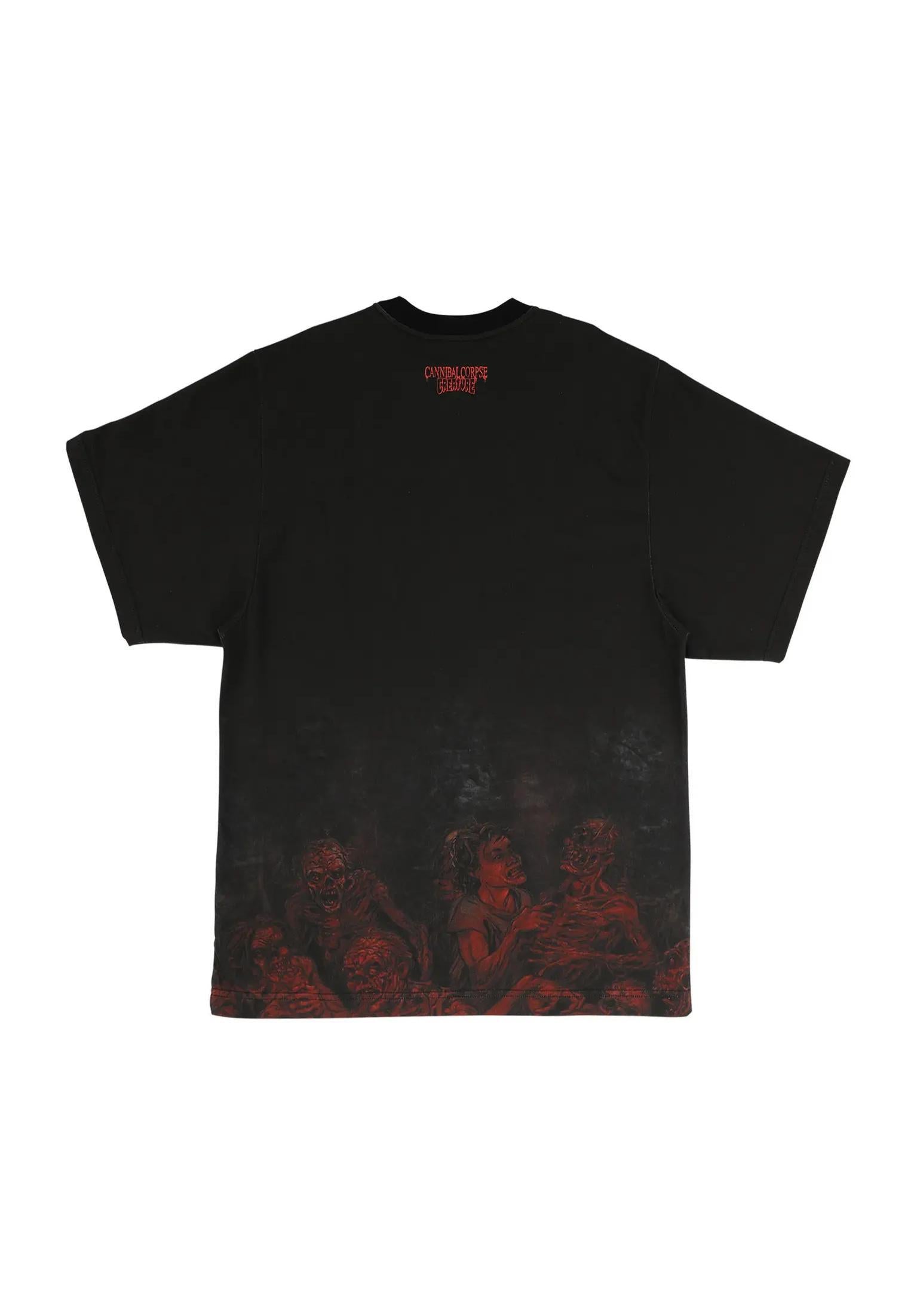x Cannibal Corpse Ringer Oversized black Rueckenansicht