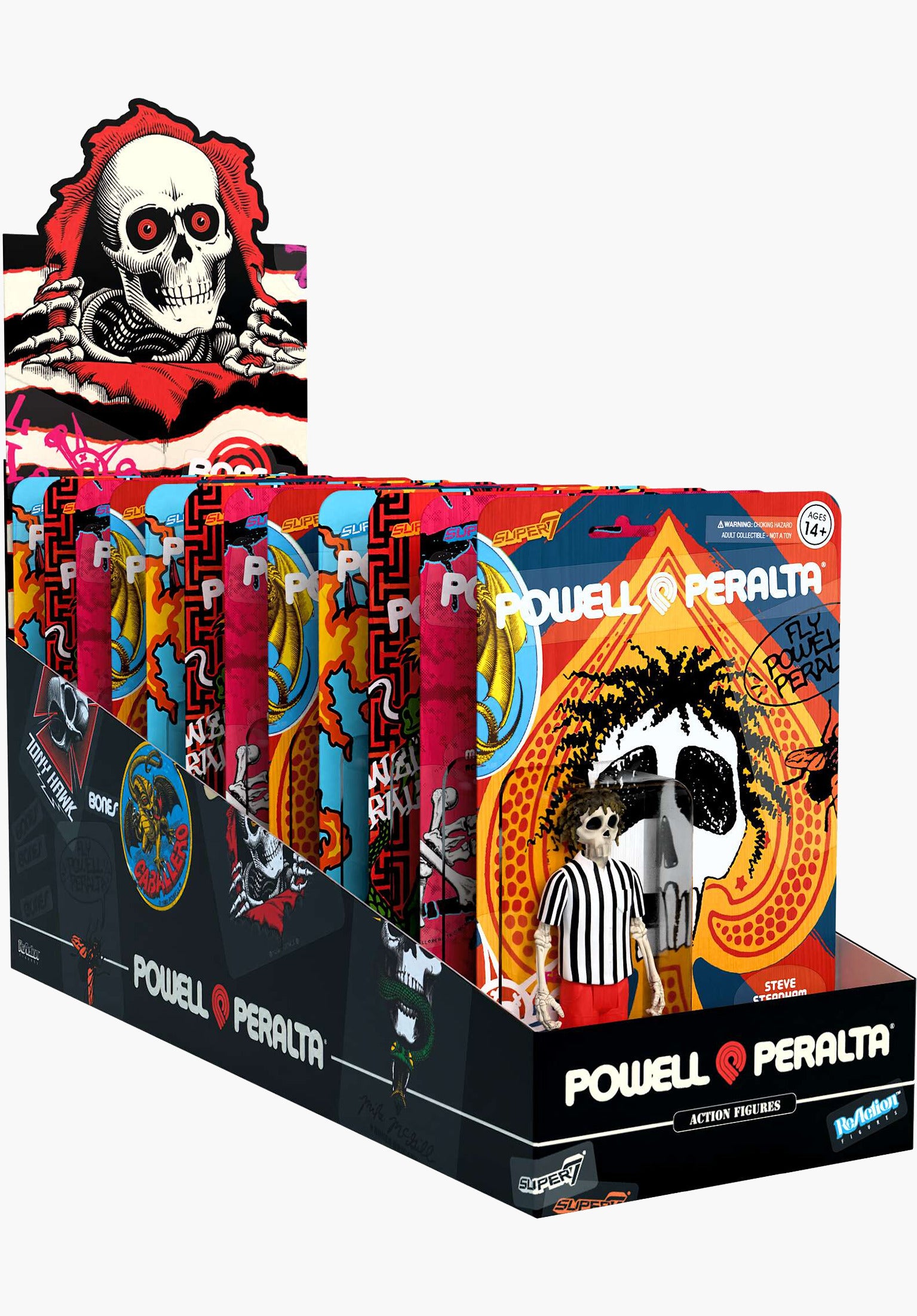 Powell-Peralta ReAction Figure Wave 1 12-Pack multicolored Vorderansicht