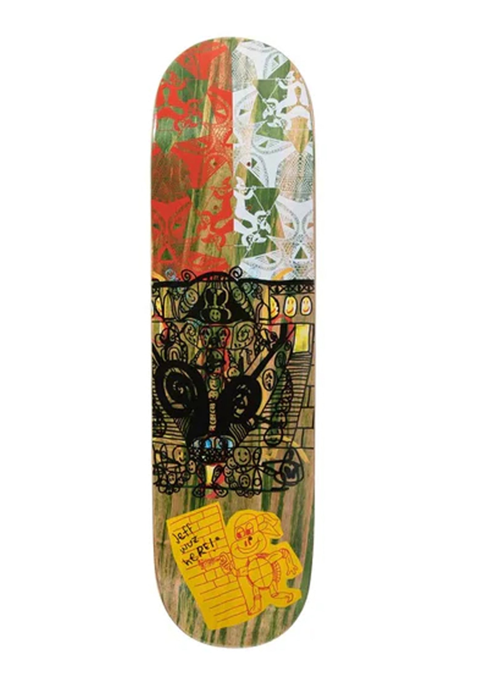 Jeff Carlyle Debut 1 Pro various stains Vorderansicht