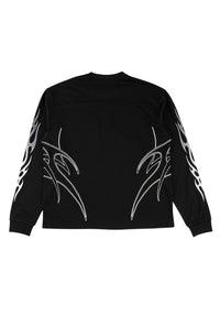 Scrub Mesh Racing Jersey black Closeup1