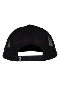 x Cannibal Corpse 5-Panel Structured Mesh Snapback black Rueckenansicht