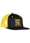 Vato Rat Two Tone Trucker Snapback black-gold Vorderansicht