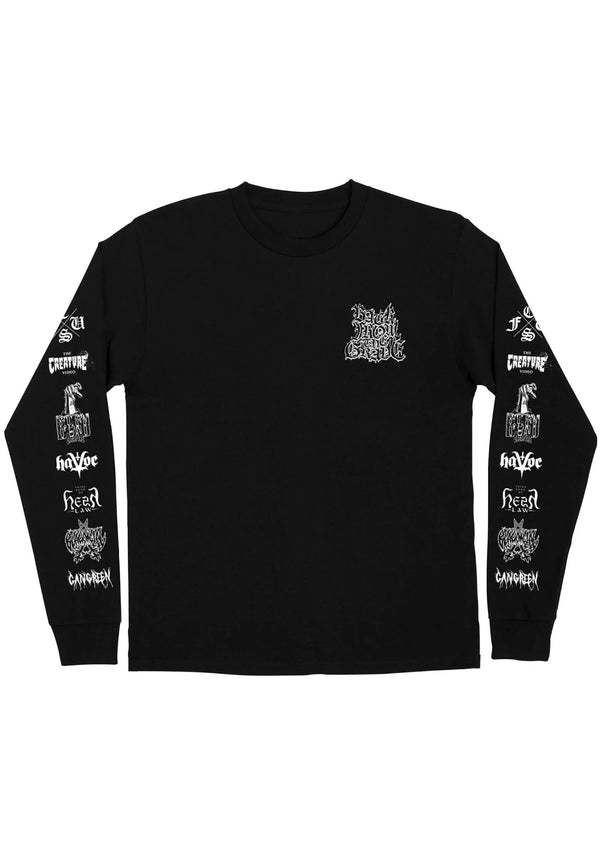 Resurrection XX L/S Heavyweight black Vorderansicht