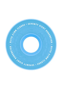 Clouds GITD 78A aqua Closeup1