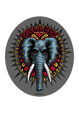 Mike Vallely Elephant Sticker clear Vorderansicht