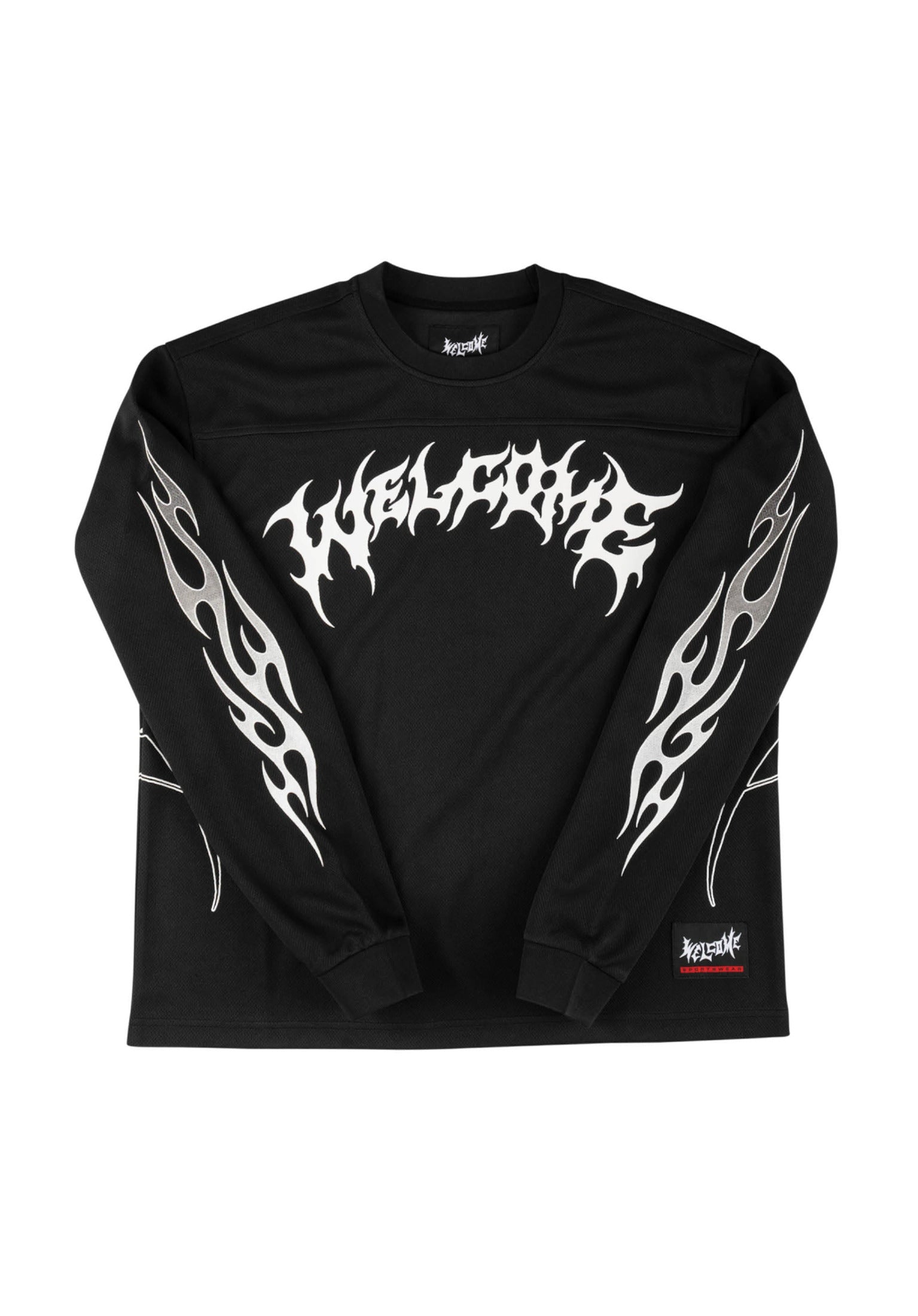 Scrub Mesh Racing Jersey black Rueckenansicht