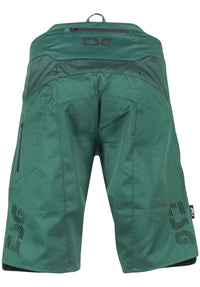 Explorer Shorts forest green Rueckenansicht