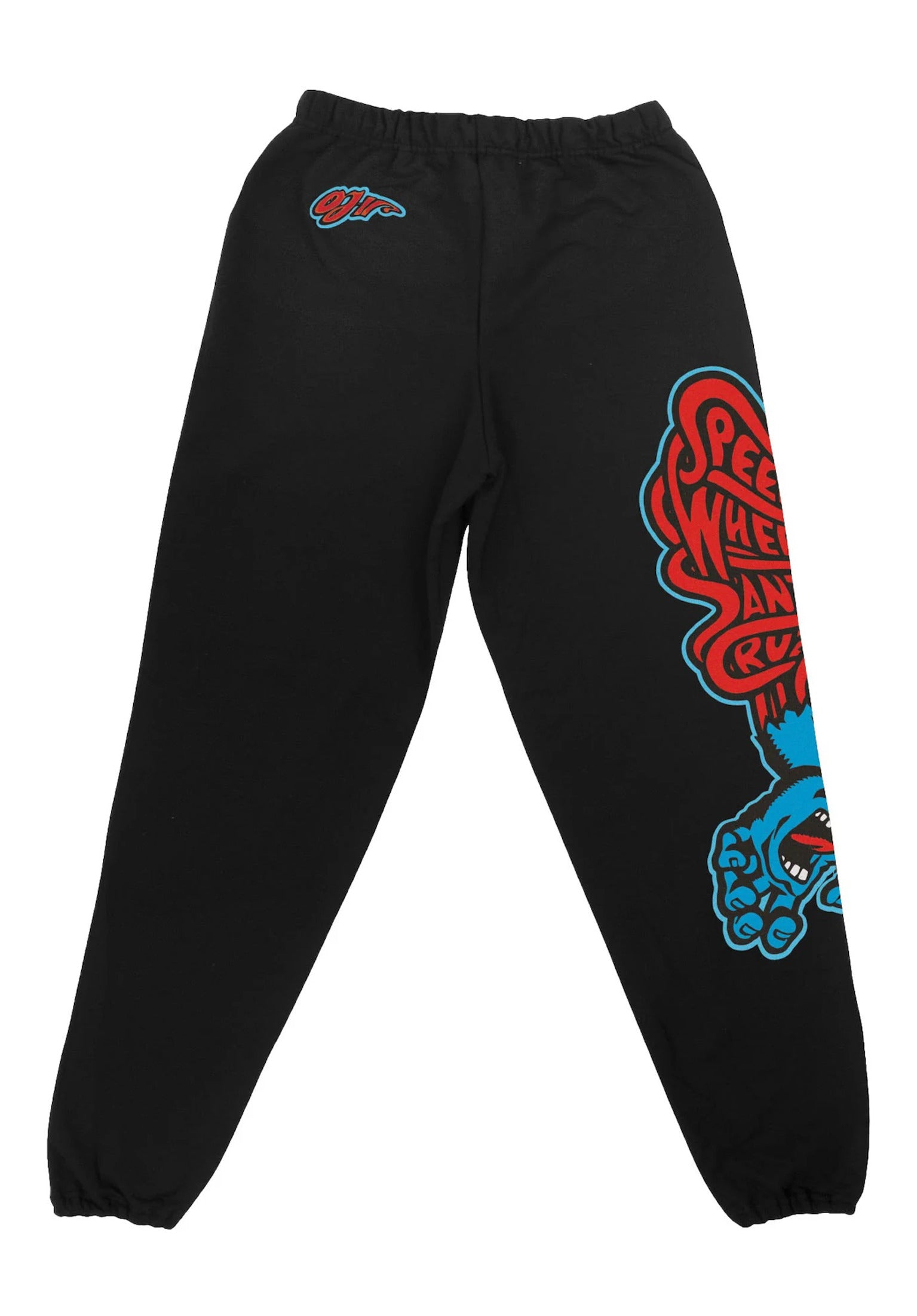 Speed Wheels Screaming Hand black Rueckenansicht