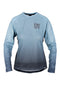 Seen Jersey steel blue fade Vorderansicht