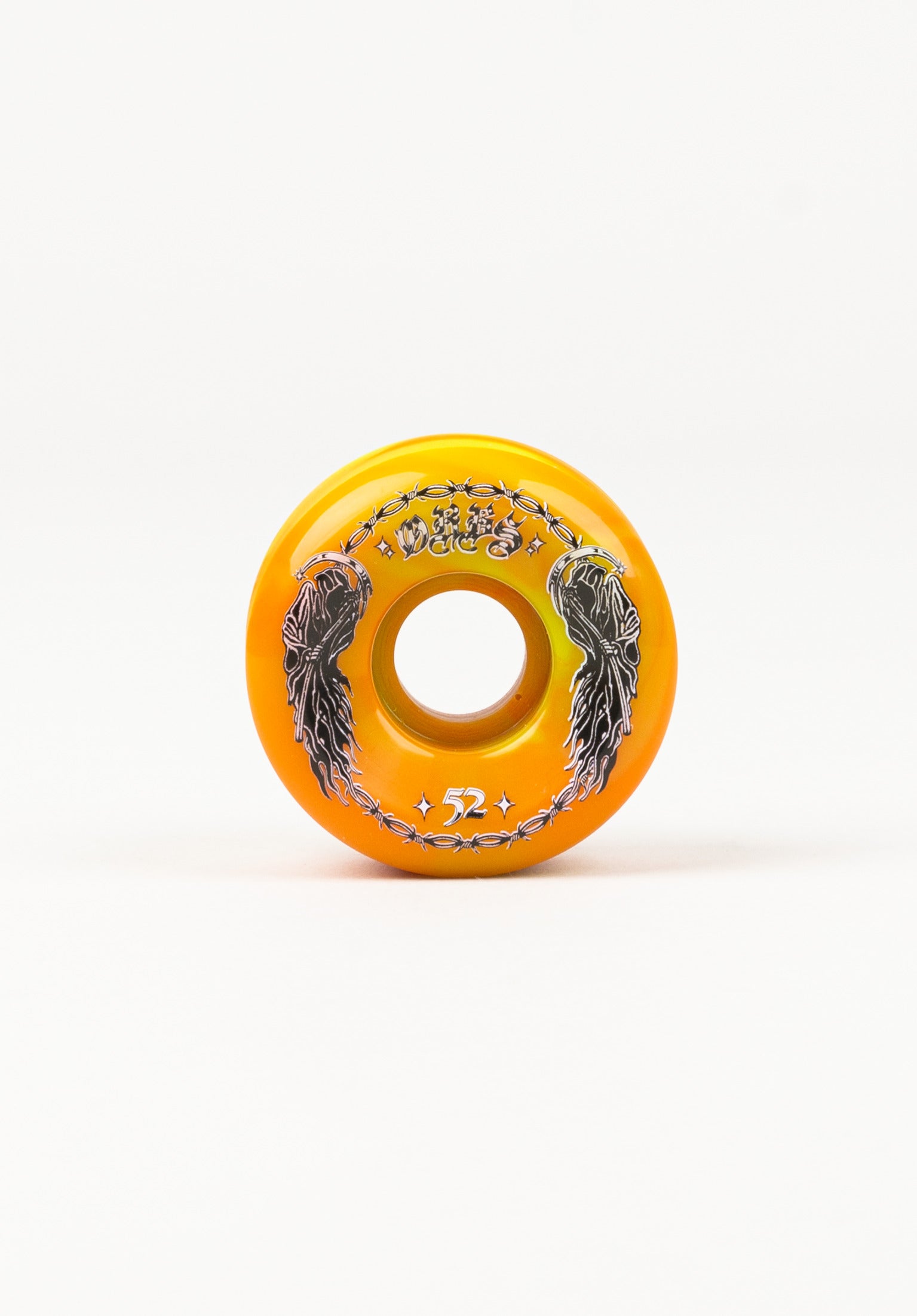 Specters Swirls 99A green-orange Rueckenansicht