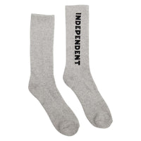 Baseline Mid Crew grey heather Vorderansicht
