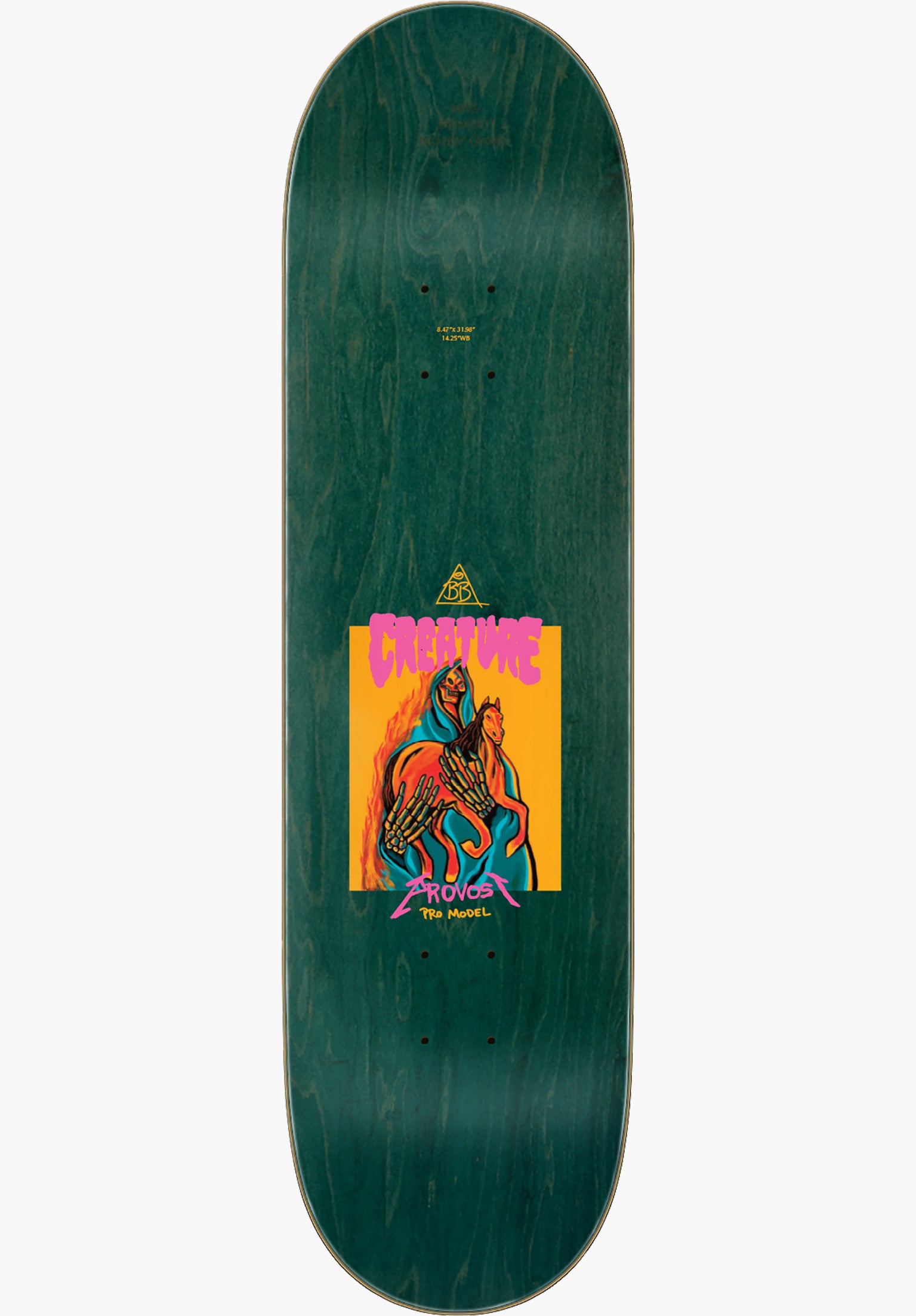 Provost Traveler Pro green Rueckenansicht