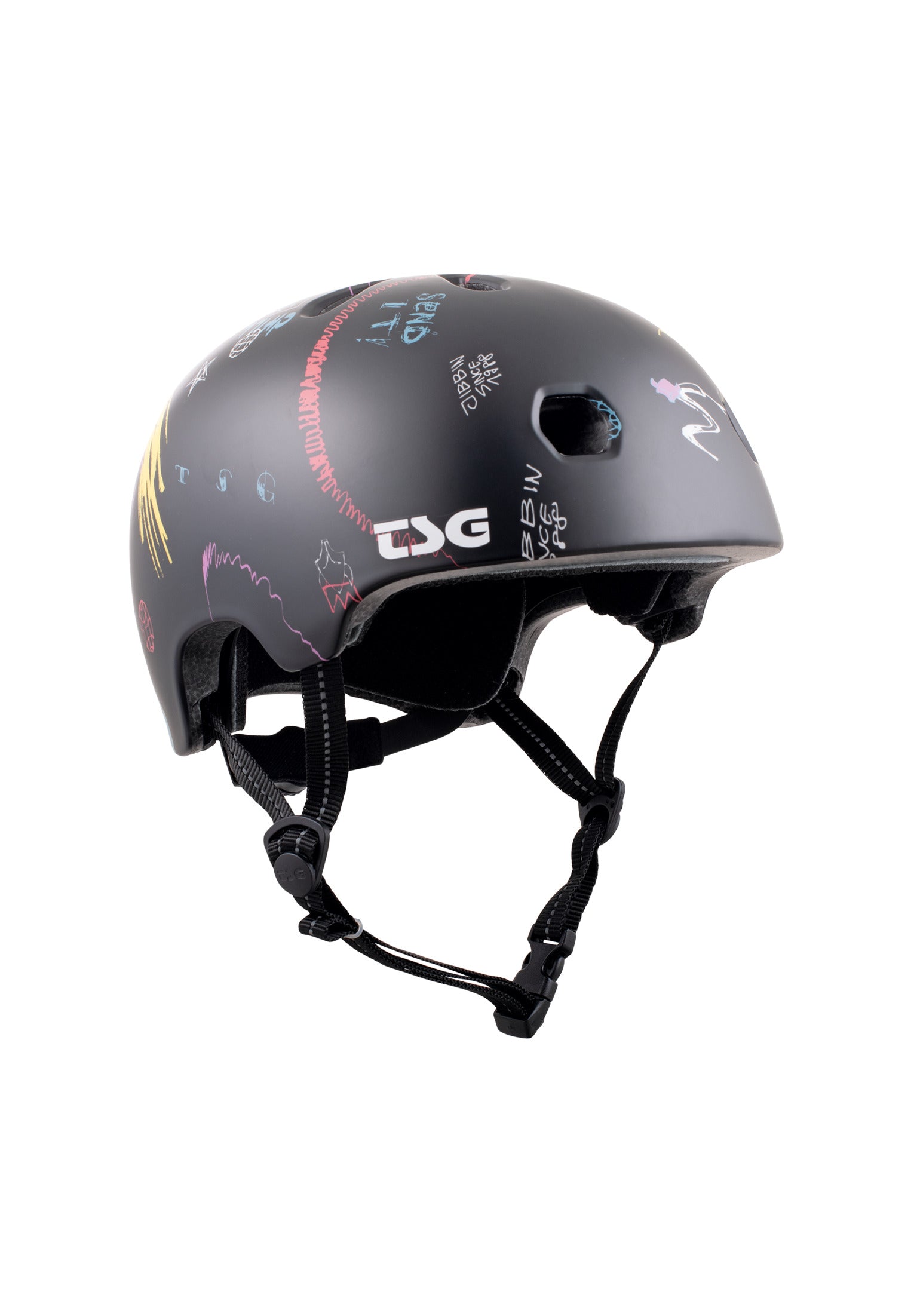 Meta Graphic Design black drip-in Vorderansicht