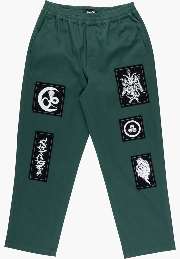 Volume Elastic Pants w/ Patches Vorderansicht