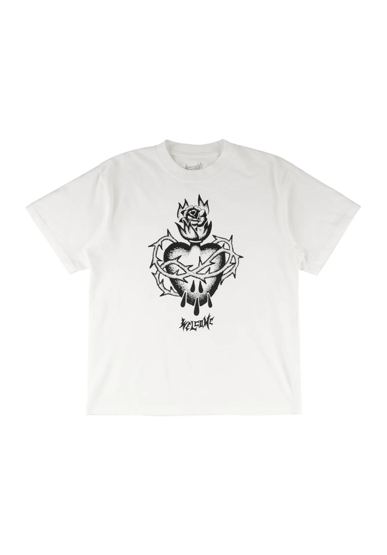 Hallowed Printed white Vorderansicht