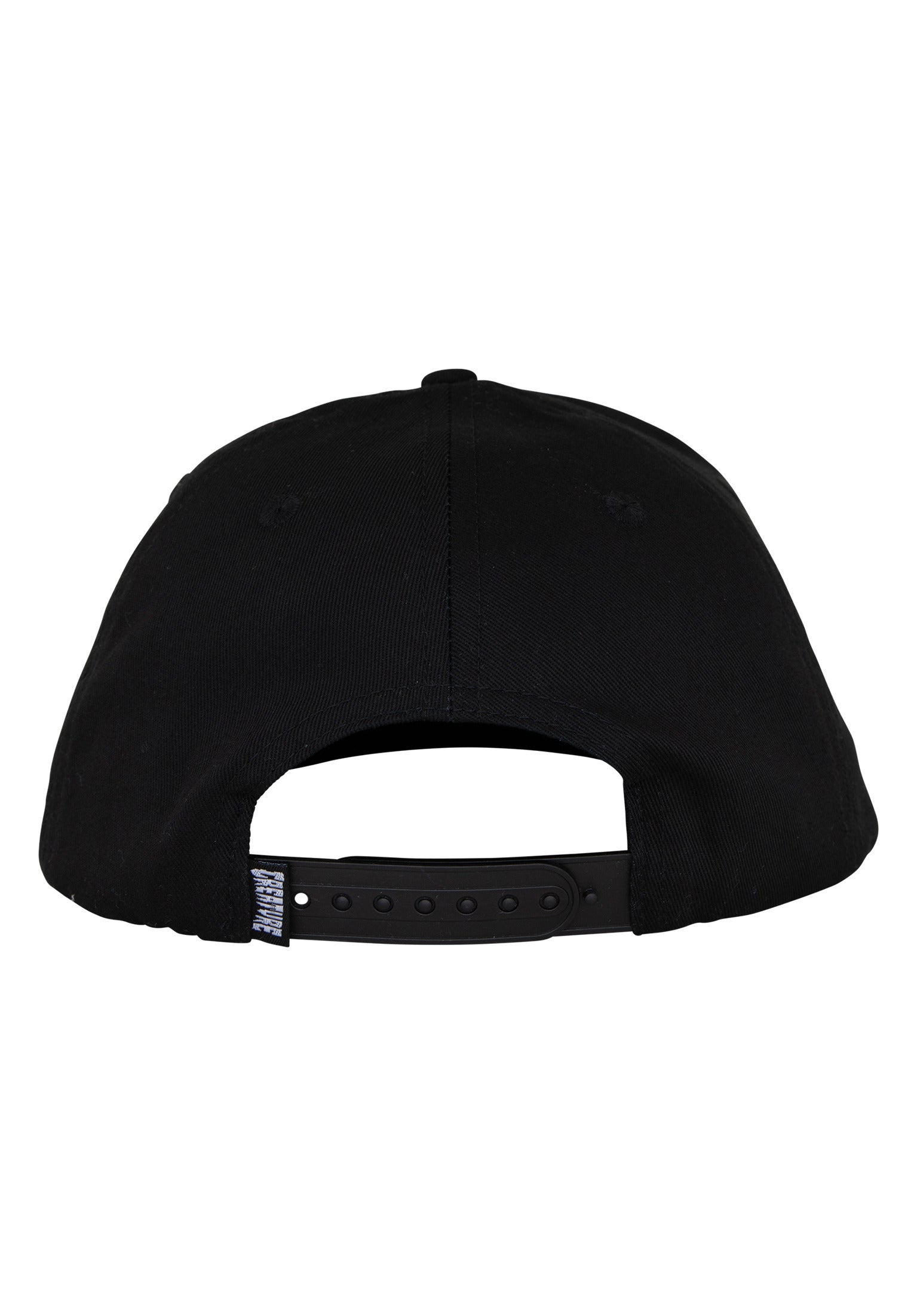 Lost At Sea 5-Panel Structured Snapback black Rueckenansicht