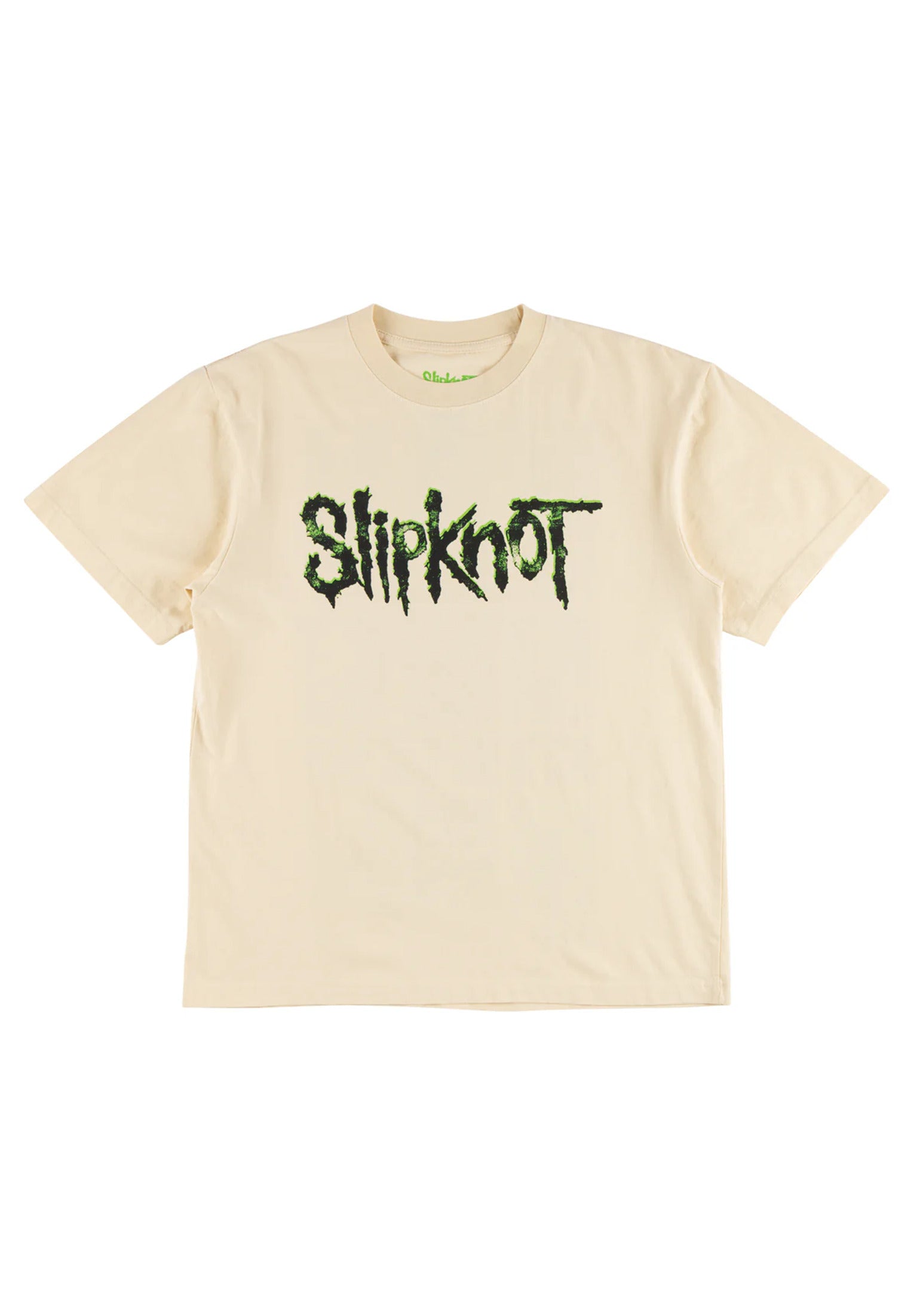 x Slipknot Tomorrow Boxy Garment-Dyed bone Vorderansicht