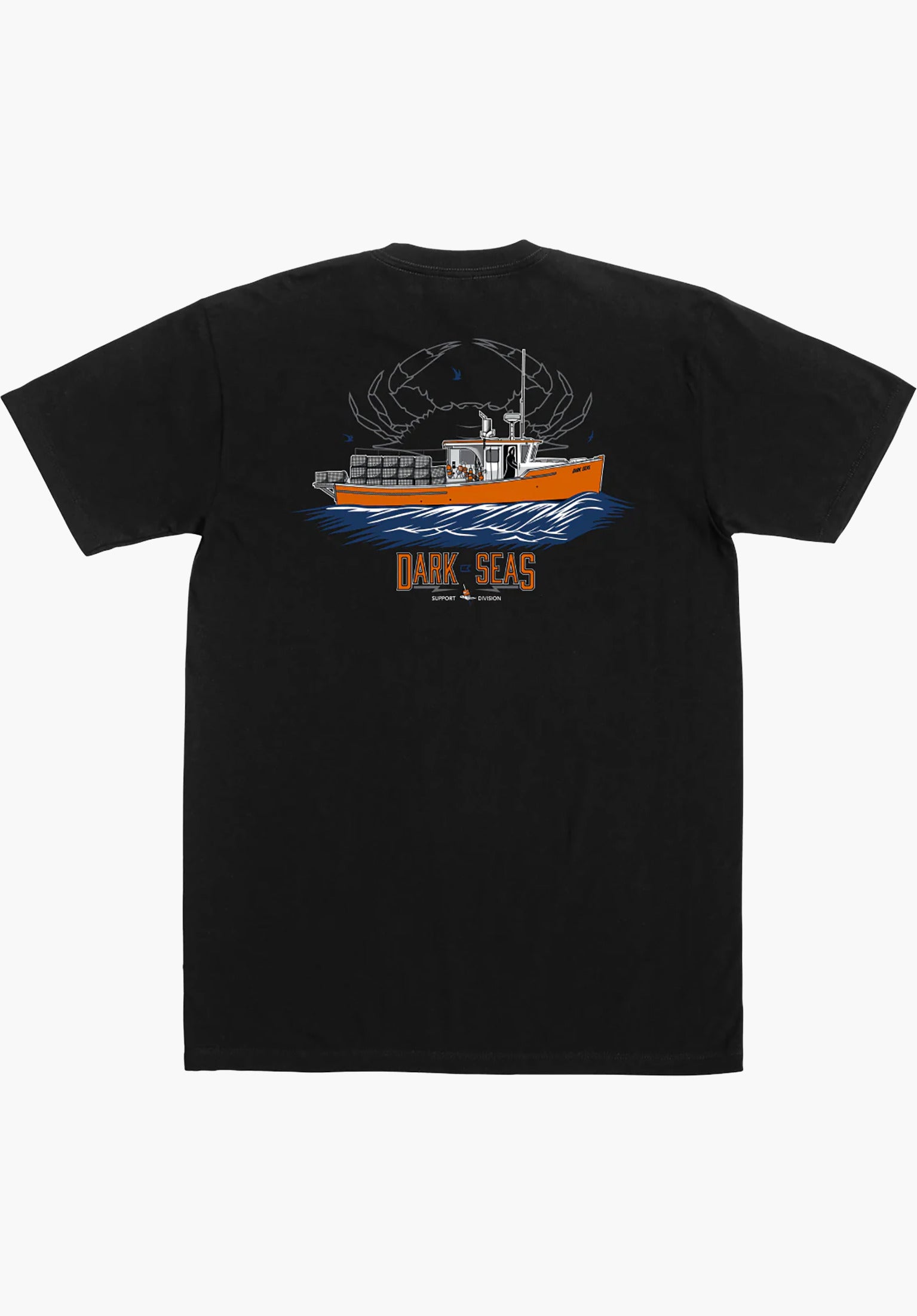 Blue Claw Carb Premium Tee Rueckenansicht