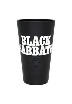 x Black Sabbath Pint Glass black-frosted Vorderansicht