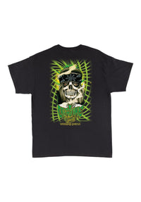 Gravette Hippie Skull 20th Pocket Heavyweight black Rueckenansicht