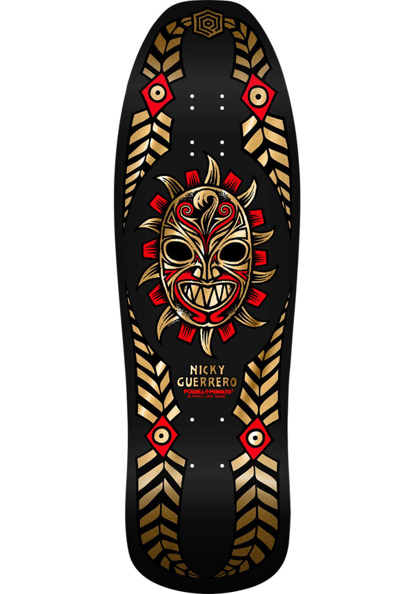 Nicky Guerrero Mask black-goldfoil Vorderansicht