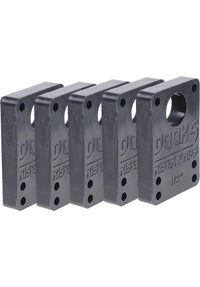 1/2'' Riser 5er black Vorderansicht