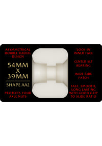 Dragons Nano Rat 93A AA2 Asymmetrical Wide Ride offwhite Rueckenansicht