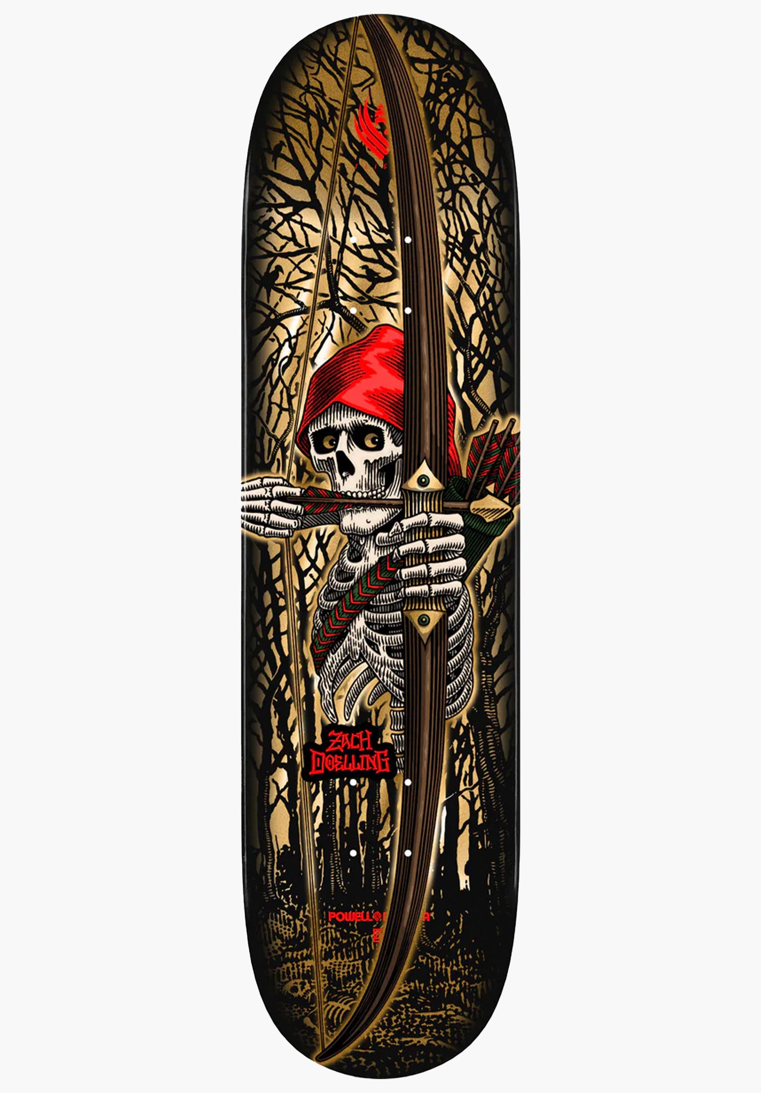 Flight Shape 309 K26 Zach Doelling Archer black-goldfoil Vorderansicht