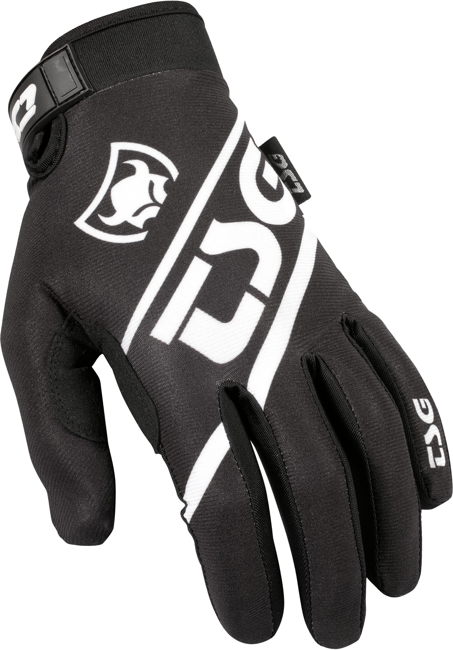 DW Glove solid black Closeup1