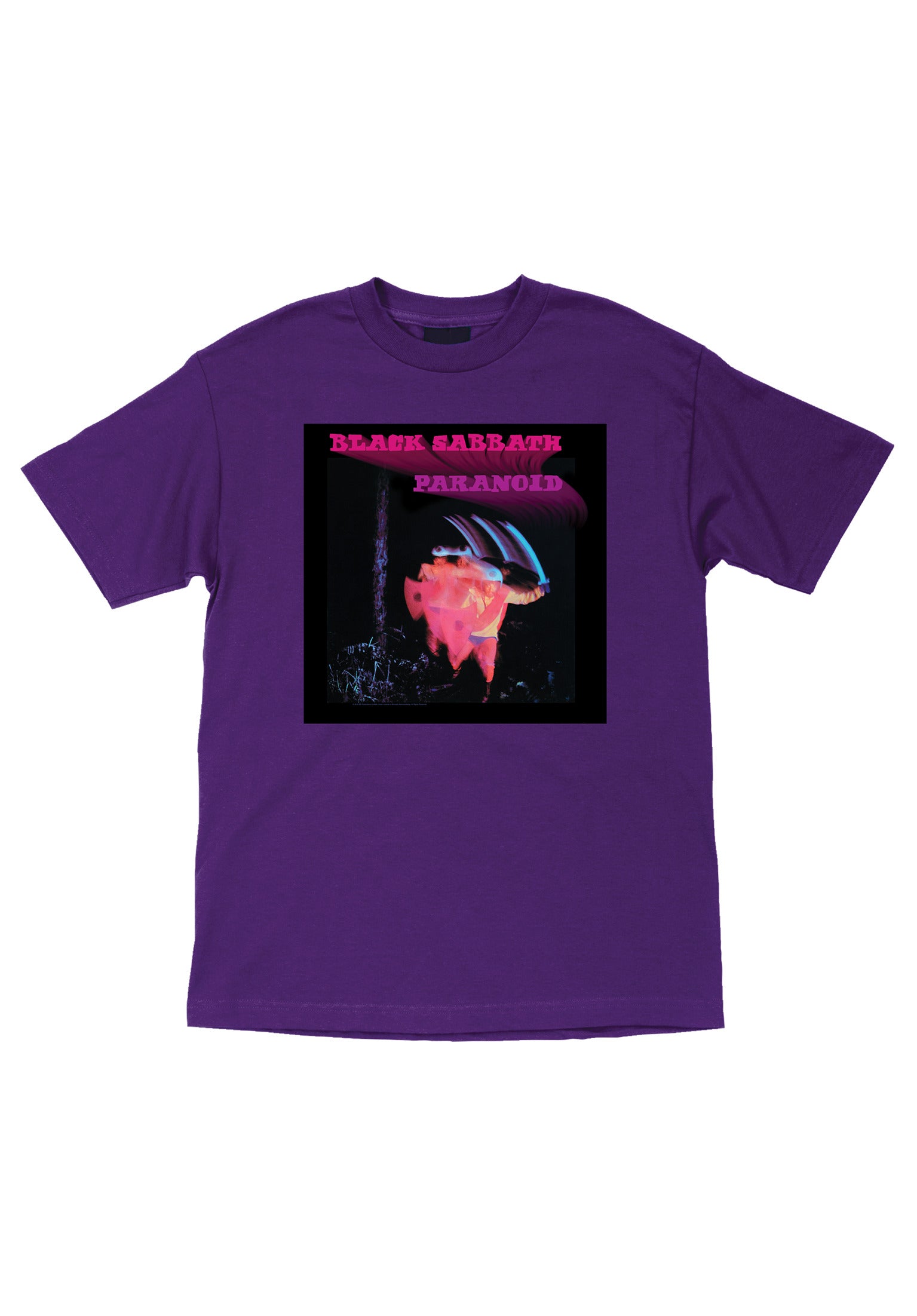 x Black Sabbath Paranoid Witch purple Vorderansicht