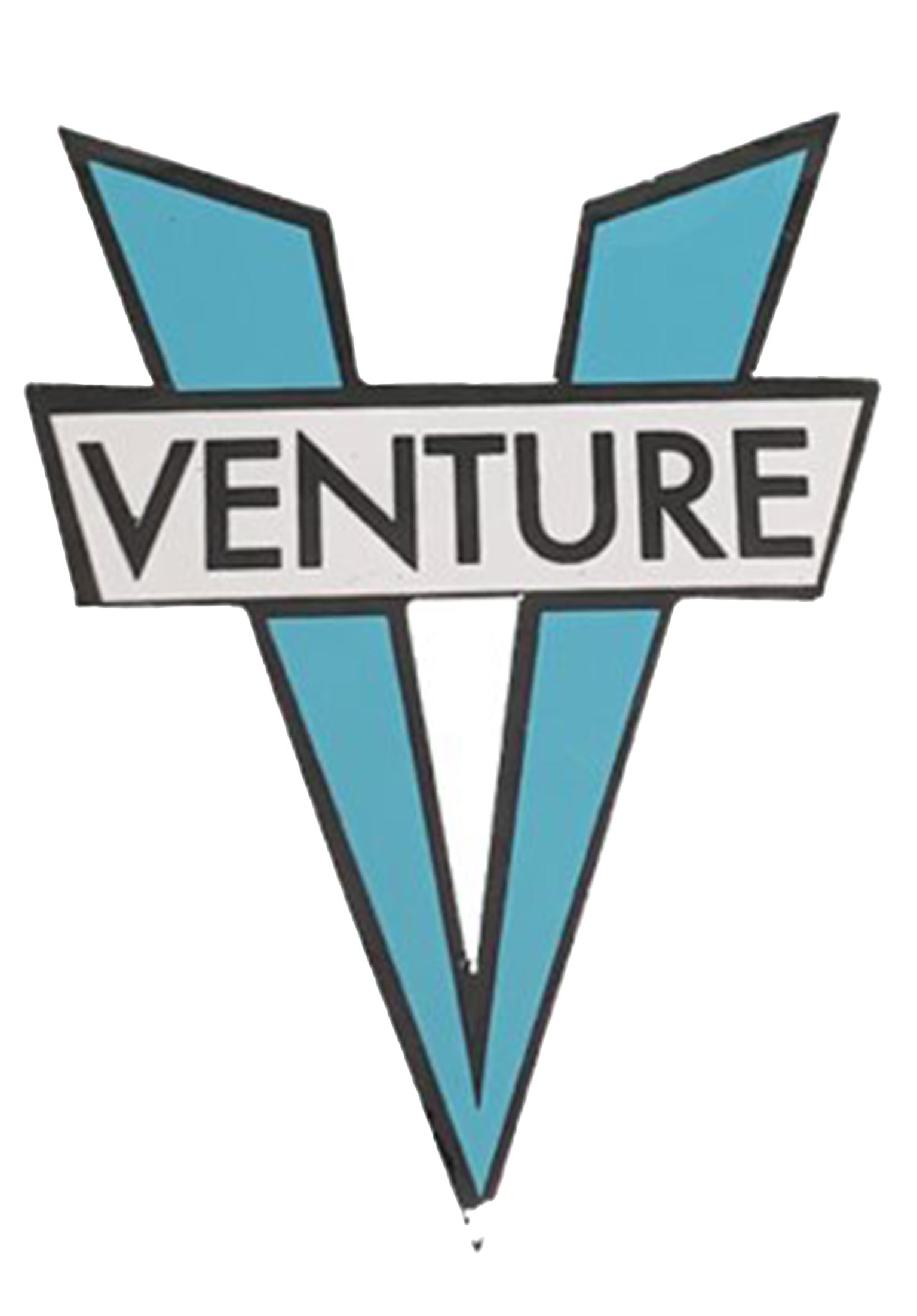 V Diecut blue Vorderansicht