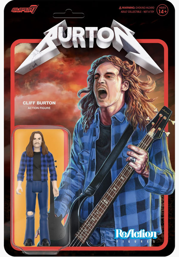 Cliff Burton ReAction Figures - Cliff Burton (Flan multicolored Vorderansicht